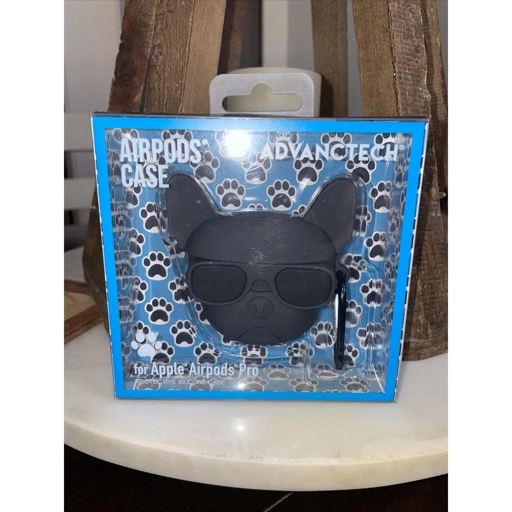 French Bulldog Apple Airpods Case ADVANCTECH Frenchie Boston Dog Terrier iPod